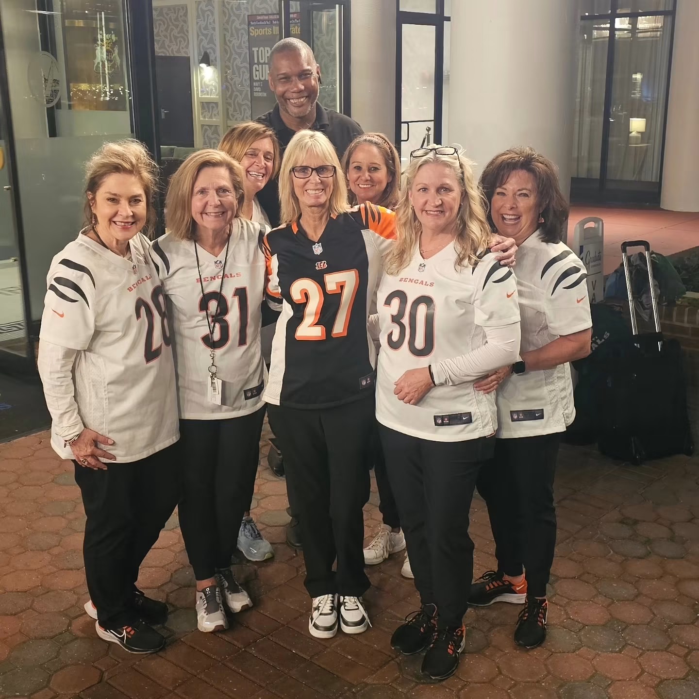 Transportation clients at event